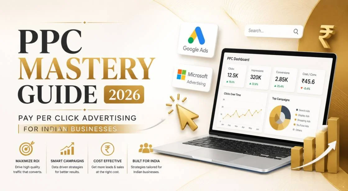 PPC Mastery Guide 2026: Pay Per Click Advertising for Indian Businesses