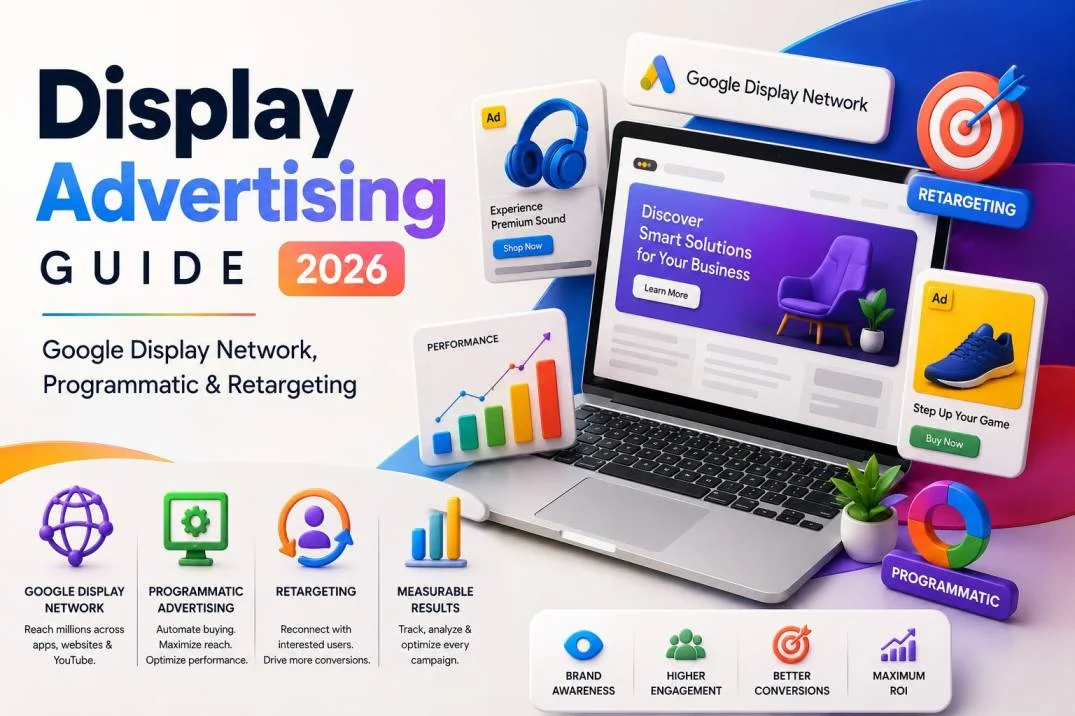 Display Advertising Guide 2026: Google Display Network, Programmatic & Retargeting