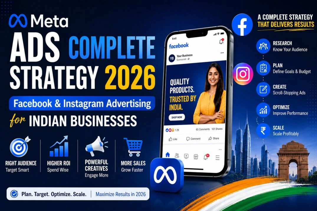 Meta Ads Complete Strategy 2026: Facebook & Instagram Advertising for Indian Businesses