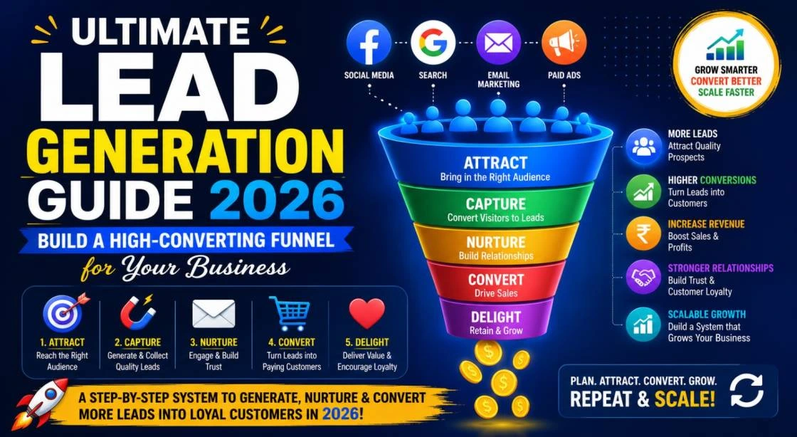 Ultimate Lead Generation Guide 2026: Build a High-Converting Funnel for Your Business