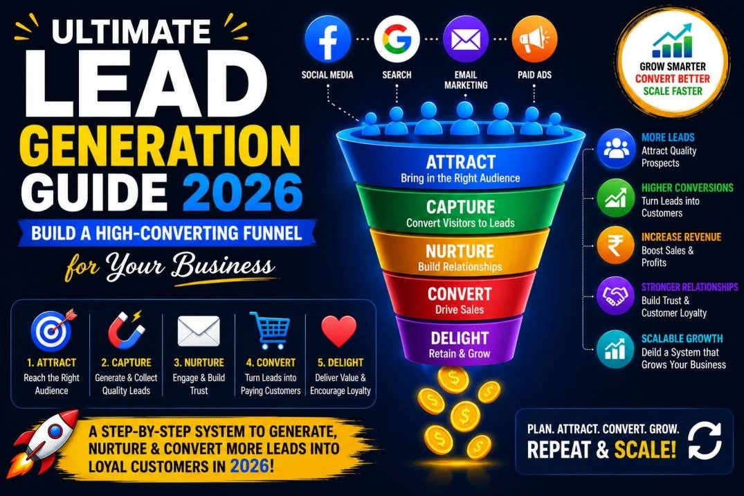 Ultimate Lead Generation Guide 2026: Build a High-Converting Funnel for Your Business