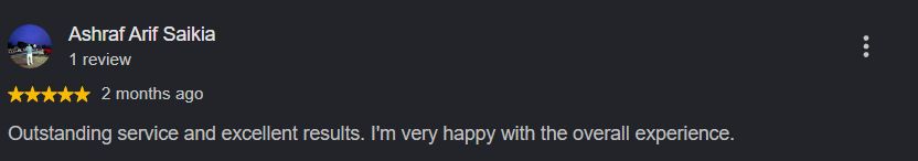 Client review 2